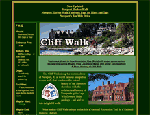 Tablet Screenshot of cliffwalk.com